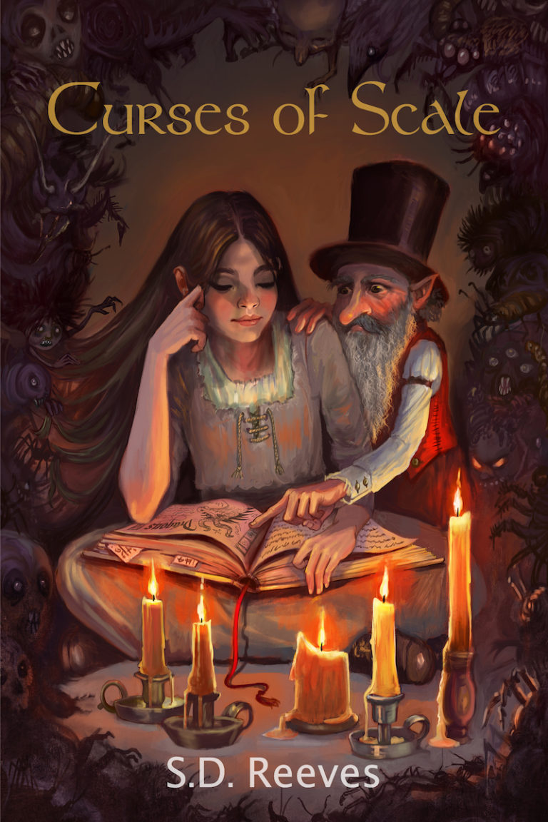 Curses of Scale is a Finalist for the 2017 Wishing Shelf Book Awards