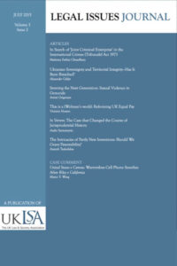 Legal Issues Journal 3(2)