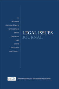 Cover of Legal Issues Journal 10(1) December 2024