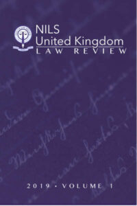 NILS UK Law review (2019 Vol 1)