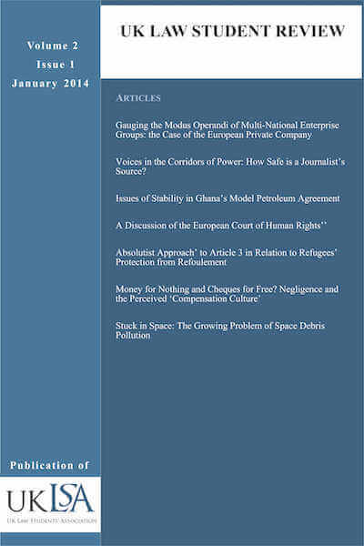 UK Law Student Review 2(1)